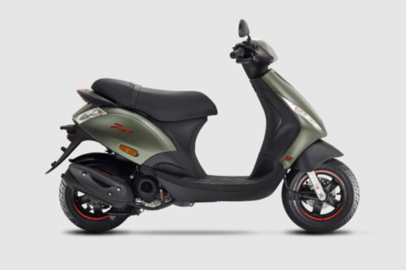 Piaggio Zip S Matgroen E5 - Verde Opaco IGET