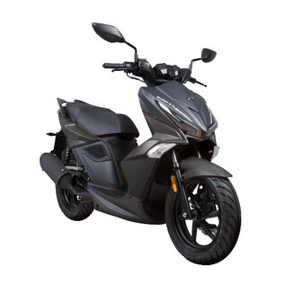 Kymco Super 8 R Mat Wit Metallic