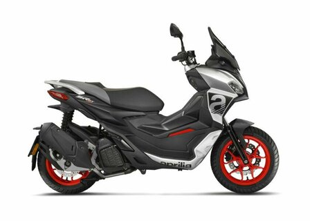 Aprilia SR GT 200 Sport Grijs - Iridium Grey