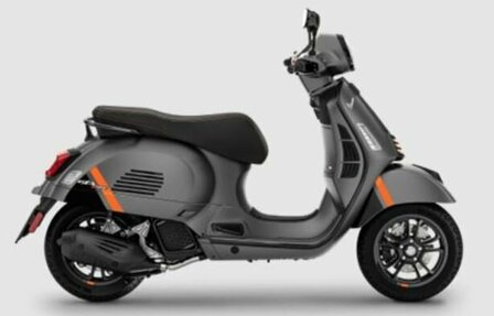 Vespa GTS Super Sport 300 mat grijs - Grigio Travolgente