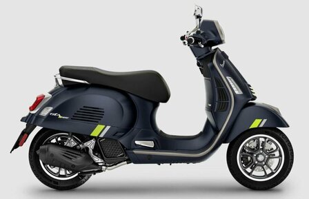 Vespa GTS Supertech 300 mat blauw  - Blu Energico