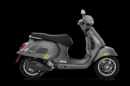 Vespa GTS Supertech 300 mat grijs  - Grigio Ottimista