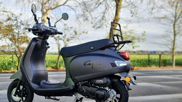 Capri Classic E5 mat zwart EFI - Extra Pakket
