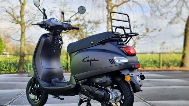 Capri Classic E5 mat zwart EFI - Extra Pakket